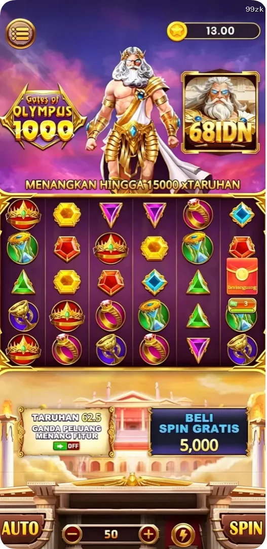 99zk Tangkapan Layar - APK Resmi